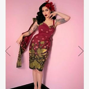 Vixen flytrap sarong dress